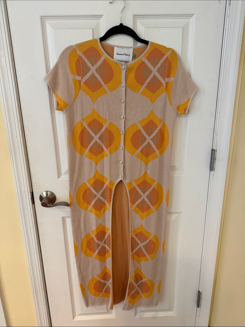 House of Sunny Aaron Long Cardigan Sweater US 10